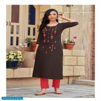 Parra Gulabo Vol-1 Wholesale 14 Kg Reyon Long Kurtis Catalogs