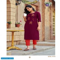 Parra Gulabo Vol-1 Wholesale 14 Kg Reyon Long Kurtis Catalogs