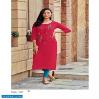 Parra Gulabo Vol-1 Wholesale 14 Kg Reyon Long Kurtis Catalogs