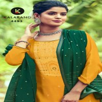 KALARANG DAMINI MUSLIN ELEGANT LOOK SALWAR SUIT CATALOG