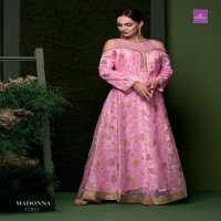 TZU MADONNA 1001 TO 1003 ORGENZA NEW AND MODERN STYLE INDO WESTERN CATALOG