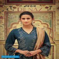 Jay Vijay Dilnaz Wholesale Pure Moga Silk With Work Salwar Suits