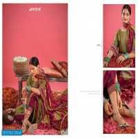 Jay VIjay Paridhaan Wholesale Pure Moga Silk With Work Salwar Suits