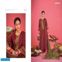Jay VIjay Paridhaan Wholesale Pure Moga Silk With Work Salwar Suits