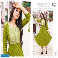 Kinti Laheriya Wholesale Short Anarkali Kurtis