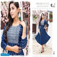 Kinti Laheriya Wholesale Short Anarkali Kurtis
