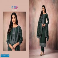CHRISTINA BY VIPUL CHINNON EMBROIDERY WORK PARTY WEAR SUIT SUPPLIER
