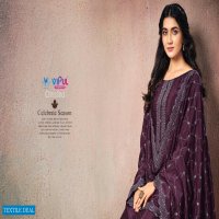 CHRISTINA BY VIPUL CHINNON EMBROIDERY WORK PARTY WEAR SUIT SUPPLIER