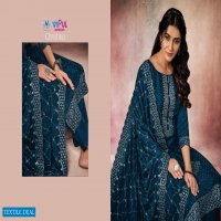 CHRISTINA BY VIPUL CHINNON EMBROIDERY WORK PARTY WEAR SUIT SUPPLIER