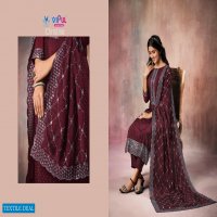 CHRISTINA BY VIPUL CHINNON EMBROIDERY WORK PARTY WEAR SUIT SUPPLIER