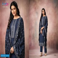 CHRISTINA BY VIPUL CHINNON EMBROIDERY WORK PARTY WEAR SUIT SUPPLIER