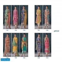 Jay Vijay New And Now Vol-6 Wholesale Pure Moga Silk Embroidery And Daman Work Salwar Suits