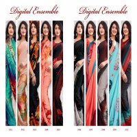 DIGITAL ENSEMBLE BY SUSHMA SATIN DIGITAL PRINTED FANCY SAREE
