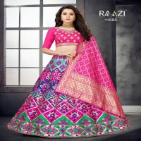 Rama Raazi 11059 To 11068 Wholesale Banarasi Meenakari lehengas Choli