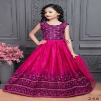 Alka Vol-34 Wholesale Kidswear Lehenga Catalogs