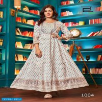 BLUE HILLS PRESENT CHEESE RAYON ANARKALI GOWN PLUS SIZE BIG SIZE GOWN COLLECTION