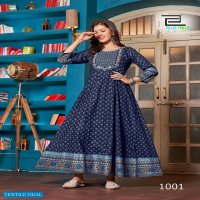 BLUE HILLS PRESENT CHEESE RAYON ANARKALI GOWN PLUS SIZE BIG SIZE GOWN COLLECTION