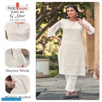 Tunic House G Star Wholesale Chikan Work Kurtis Collection Combo