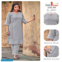 Tunic House G Star Wholesale Chikan Work Kurtis Collection Combo