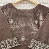LAXURIA 1231 VELVET READYMADE PAKISTANI KURTI WITH PANT WHOLESALER