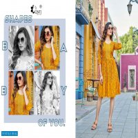 Kinti Beats Wholesale Heavy Reyon Print Mix And Match With Lace Work Kurtis
