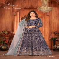 TWISHA DANI CREATION AANAYA VOL 149 VELVET DESIGNER LONG ANARKALI WINTER SUIT