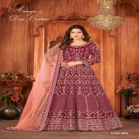 TWISHA DANI CREATION AANAYA VOL 149 VELVET DESIGNER LONG ANARKALI WINTER SUIT