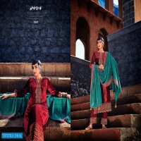 Jay VIjay Albeli Wholesale Pure Viscose Velvet With Work Salwar Suits