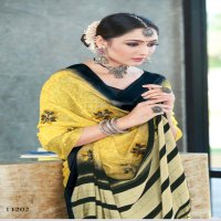 Bahubali Roopkala Wholesale Fancy Chiffon Printed With Embroidery Work Sarees