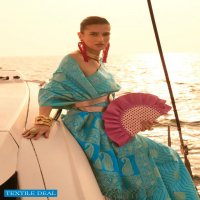 Rajtex Kingston Silk Wholesale Pure Satin Nylon Two Tone Weaving Sarees