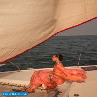 Rajtex Kingston Silk Wholesale Pure Satin Nylon Two Tone Weaving Sarees
