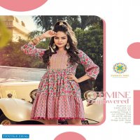 FLAIR TALK VOL 2 BY PASSION TREE COTTON PRINTED SHORT KURTI TUNIC TOPS
