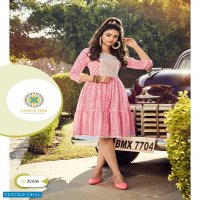 FLAIR TALK VOL 2 BY PASSION TREE COTTON PRINTED SHORT KURTI TUNIC TOPS