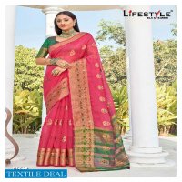 Lifestyle Royal Queen Wholesale Organza Fabrics Casual Indian Sarees