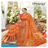 Lifestyle Duranto Express Vol-2 Wholesale Organza Casual Ethnic Sarees