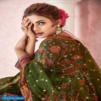 Alfaaz Kimaya Wholesale Designer Digital Print With Embroidery Concept Gown With Dupatta