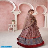 Alfaaz Kimaya Wholesale Designer Digital Print With Embroidery Concept Gown With Dupatta