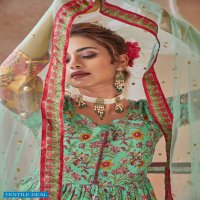 Alfaaz Kimaya Wholesale Designer Digital Print With Embroidery Concept Gown With Dupatta