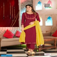 Blue Hill Butterfly Wholesale Anarkali Cut With Pant And Dupatta Catalogue