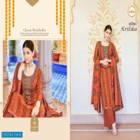 Harshit Kritika Wholesale Pure Viscose Rayon Digital Print With Fancy Work Dress Material