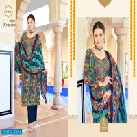 Harshit Kritika Wholesale Pure Viscose Rayon Digital Print With Fancy Work Dress Material