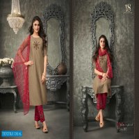 18 ATTITUDE BY AASTHA FASHION WOMANIYA WHOLESALE KURTI PANT AND DUPATTA COLLECTION