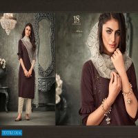 18 ATTITUDE BY AASTHA FASHION WOMANIYA WHOLESALE KURTI PANT AND DUPATTA COLLECTION