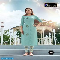 4colours Stylo Wholesale Designer Kurti With Pants