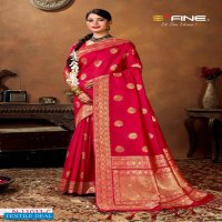 AAKRITI BY B FINE SILK PARTY WEAR GOOD LOOKING FANCY SAREES