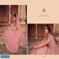 AARKH VOL 3 BY LEO FASHION DOLA JACQUARD LEHENGA STYLE SUITS SUPPLIER