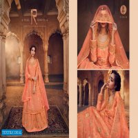 AARKH VOL 3 BY LEO FASHION DOLA JACQUARD LEHENGA STYLE SUITS SUPPLIER