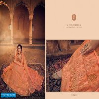 AARKH VOL 3 BY LEO FASHION DOLA JACQUARD LEHENGA STYLE SUITS SUPPLIER