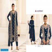 AASHIRWAD LAUNCH JACKET GEORGETTE EMBROIDERY CLASSY LOOK SUITS