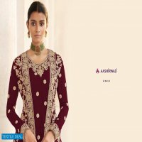 AASHIRWAD LAUNCH JACKET GEORGETTE EMBROIDERY CLASSY LOOK SUITS